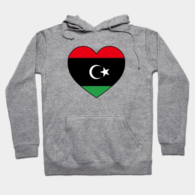 Heart - Libya Hoodie by Tridaak